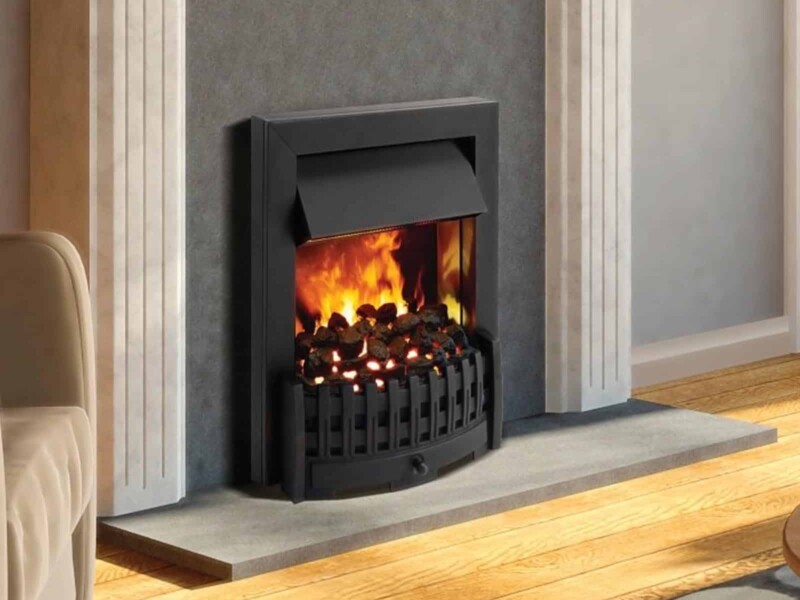 επιδαπέδιο ηλεκτρικό τζάκι dimplex danville black