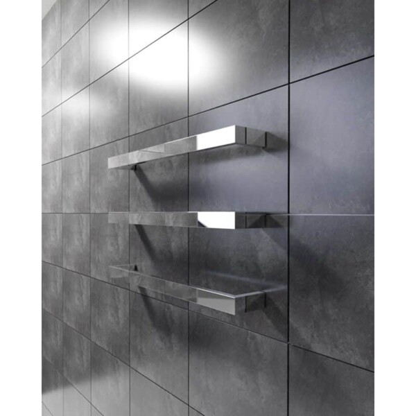 Πετσετοκρεμάστρα Warmup HTR μονής μπάρας, inox, στρογγυλό