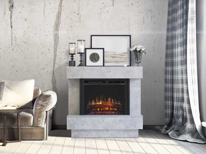 Ηλεκτρικό Τζάκι Dimplex Avalone Concrete- διακόσμηση