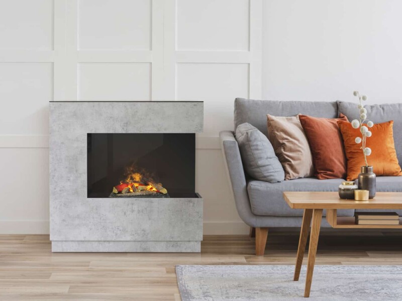 Ηλεκτρικό Τζάκι Dimplex ZEN Concrete - διακόσμηση