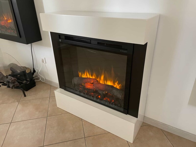 Ηλεκτρικό Τζάκι Dimplex XHD 28 + Metal frame eikastiki
