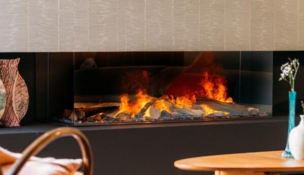 τζάκι ηλεκτρικό ατμού ένθετο, 3 όψεις, ασφάλεια, ιδέες διακόσμησης, Dimplex Faber e-matrix