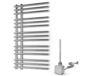 ilektriki petsetokremastra diakosmisis Brillo Chrome 600W ilektronikos thermostatis