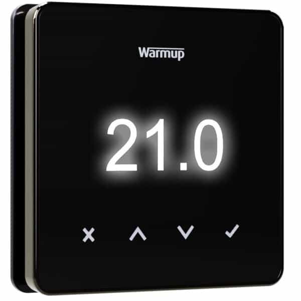Έξυπνος Θερμοστάτης Warmup Element με WiFi - Black