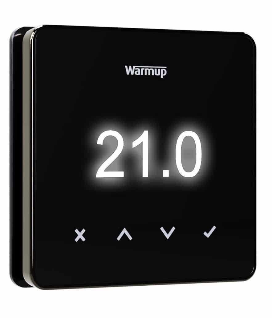 Έξυπνος Θερμοστάτης Warmup Element με WiFi - Black