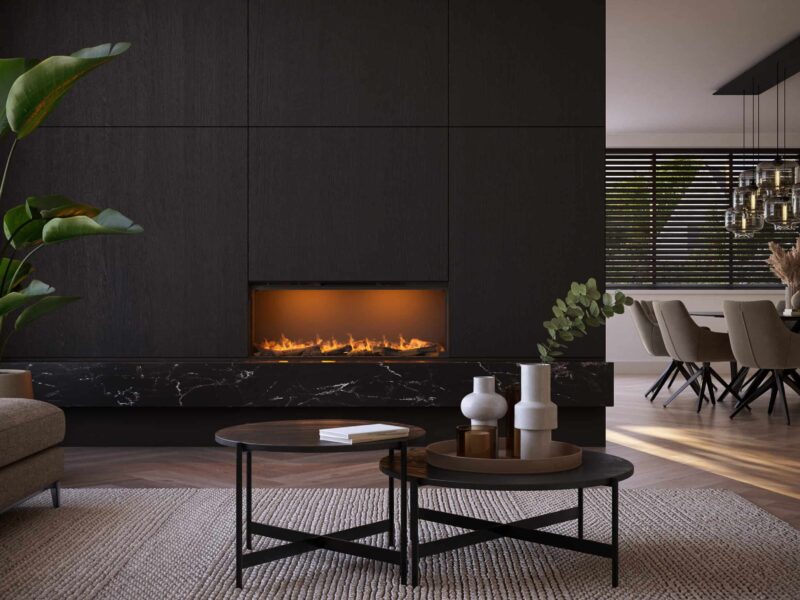 Ηλεκτρικό τζάκι ατμού e-SliM Linear 1200-450 Ι
