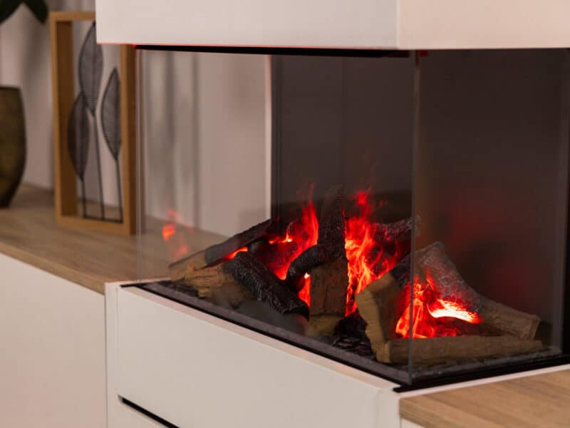 Τζάκι ατμού 3 όψεων Dimplex 3 step multi