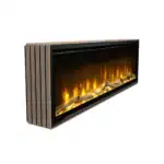 Τζάκι τοίχου ηλεκτρικό με ξύλινη επένδυση Dimplex_Ignite-Evolve-Rib-Wal