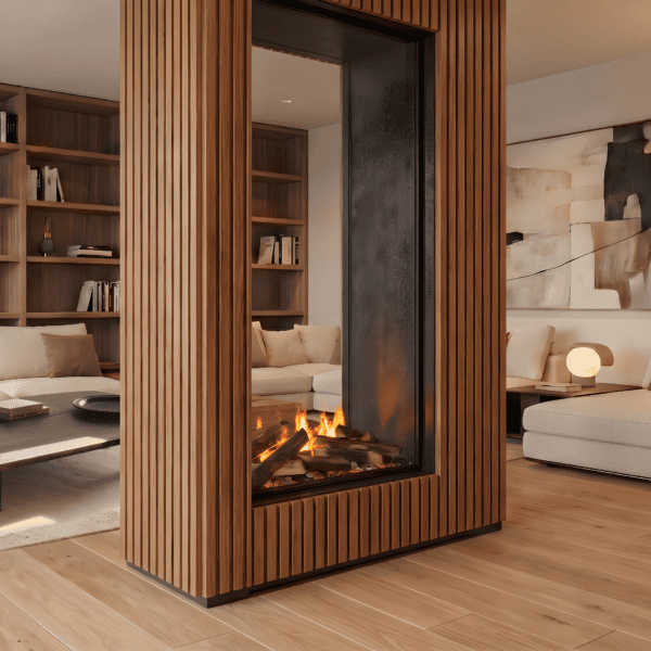 Dimplex e-MatriX 800-1600_Ηλεκτρικό_τζάκι_ατμού_κάθετο_διαχωριστής χώρων_2 όψεων