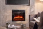 Ηλεκτρικό τζάκι Dimplex Spark 28 ένθετο εντοίχισης με ξύλα, εφέ φλόγας, ήχο, wifi-app