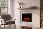 Ηλεκτρικό τζάκι Dimplex Spark 28 ένθετο με ξύλα, εφέ φλόγα, ήχο, wifi-app