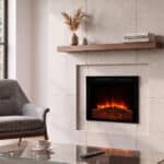 τζάκι ηλεκτρικό Dimplex Spark 28 ένθετο με ξύλα, εφέ φλόγα, ήχο, wifi-app